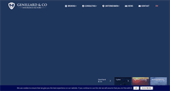 Desktop Screenshot of genillard-co.de